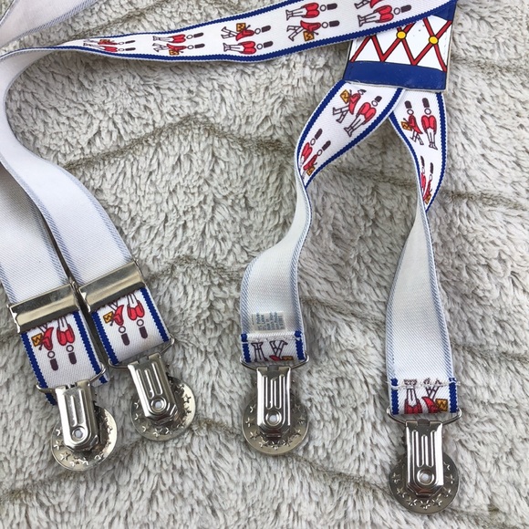 Vintage Suspenders Cool Kids Nutcracker Beefeater - Picture 4 of 5